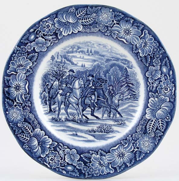 Plate Washington at Valley Forge c1970s